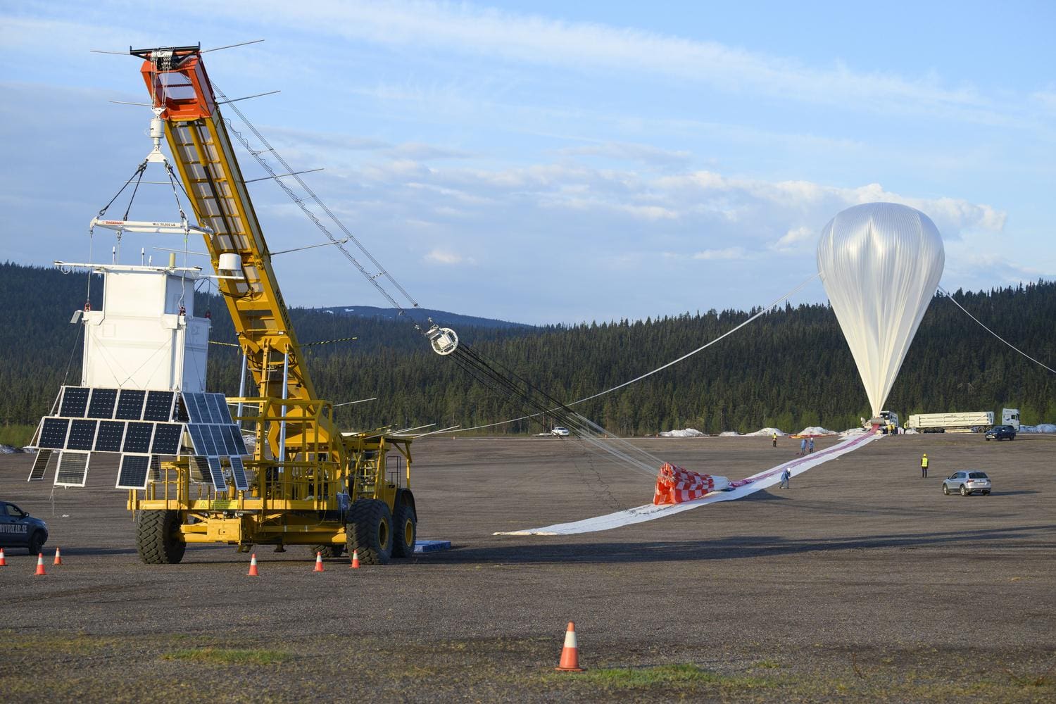 Historic giant balloon to be launched from Esrange