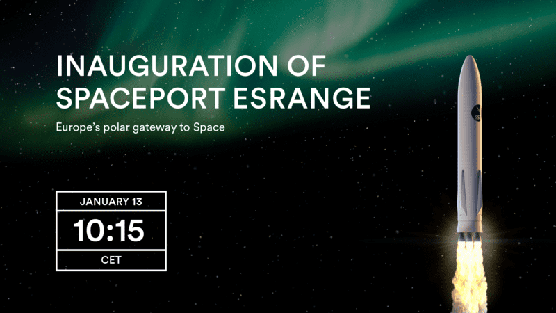 Watch Spaceport Esrange inauguration live